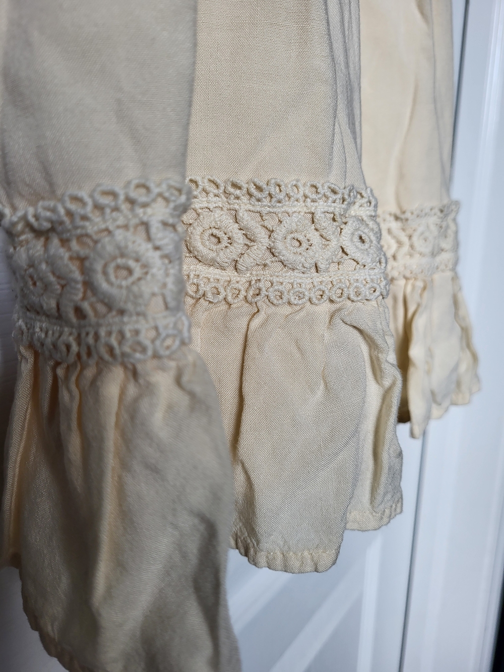 Bila Women's Sleevless Mini Dress Embroidered Baby Doll Boho Style - Small - Picture 9 of 11